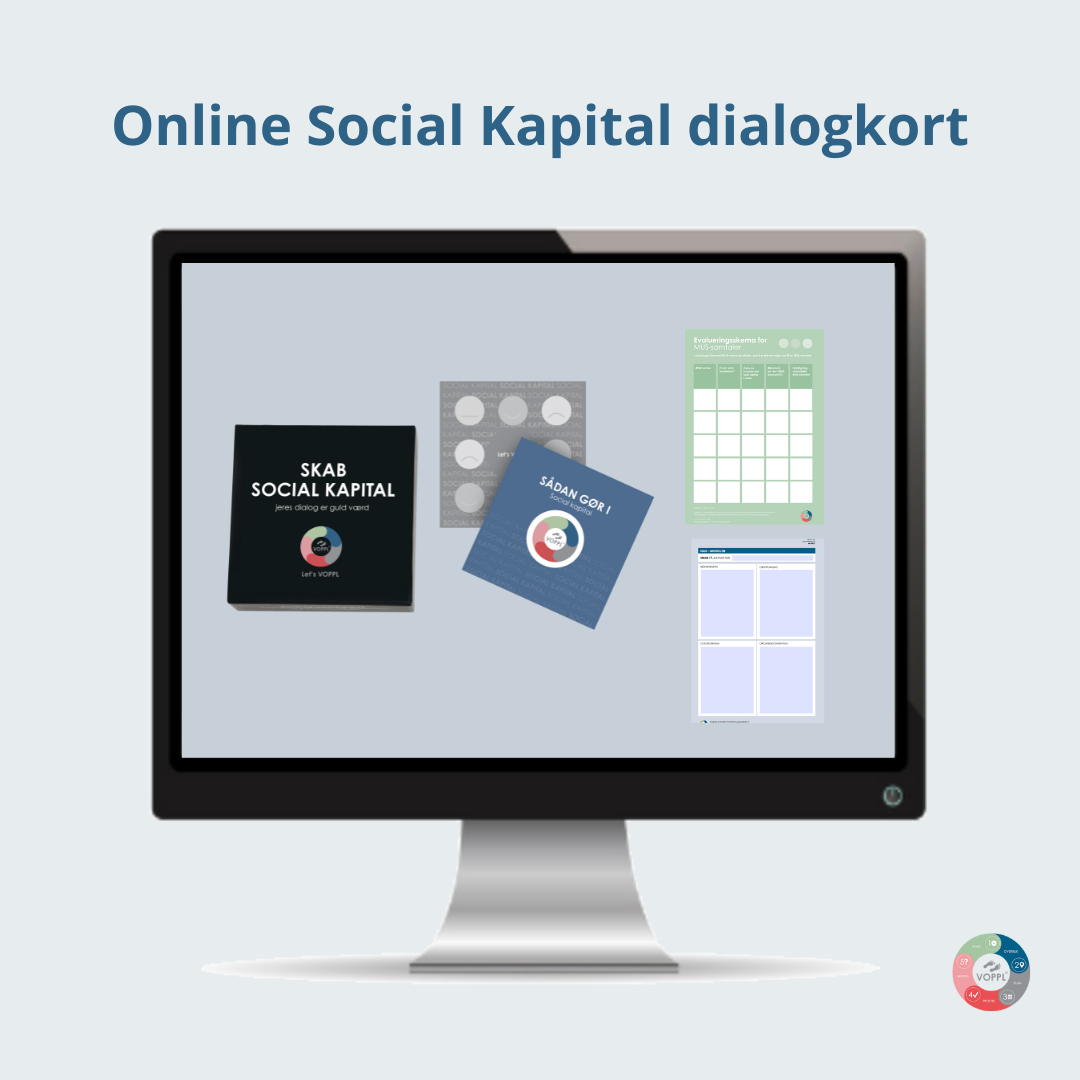 Social Kapital dialogkort – uden rådgivning
